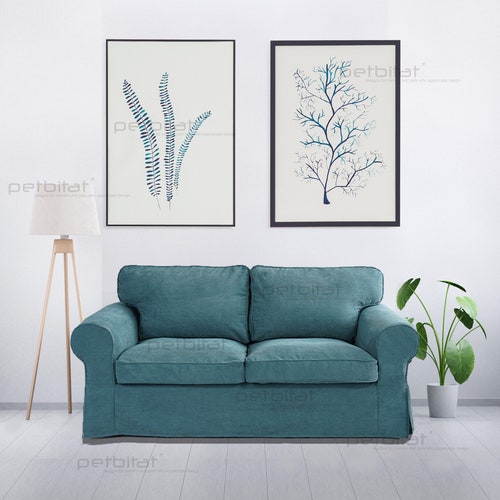 Ektorp 2 Seat Sofabed Cover Custom Made Covers to Fit Ektorp Etsy