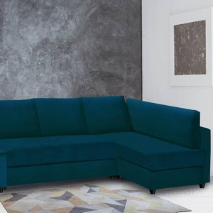 Cover for KLAGSHAMN/FRIHETEN Corner Sofa-bed, Custom Made Cover to for Ikea KLAGSHAMN Friheten Corner Sofa, Klagshamn Slipcover