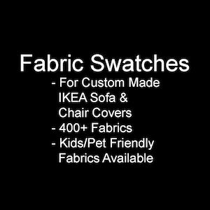 Fabric Swatches for Custom Sofa Cover, Ikea Friheten, Ektorp, Kivik, Soderhamn, Karlstad, Vimle, Finnala, Poang, Nockeby, Uppland etc.