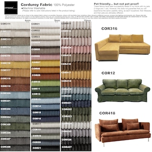a bunch of different colored couches and chairs
