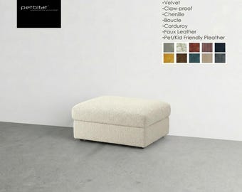 FINNALA Ottoman Cover, Custom Made Cover to fit FINNALA Ottoman, Replacement Cover, FINNALA Slipcover