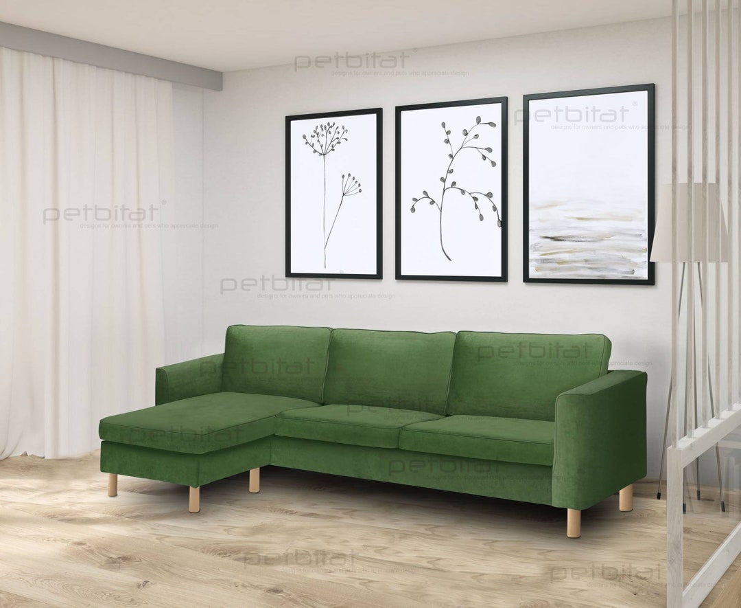 Covers for PARUP 3seat With Chaise Sofa Cover, Custom Covers to Fit PARUP 3seat With Chaise