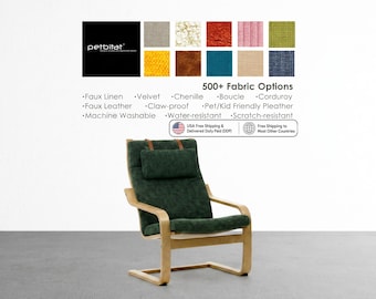 Poang Cover, Poang Chair Cover, Poang Slipcover, Poang Chair Slipcover, Poang Replacement Cover, Custom Made