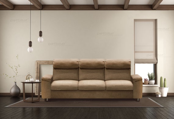LIDHULT 3-Seat Sofa Cover Funda hecha a medida para adaptarse - Etsy México