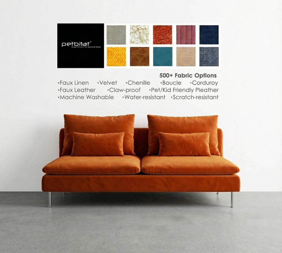 Soderhamn Cover, Custom Made to Fit Soderhamn 3 Seat Sofa or