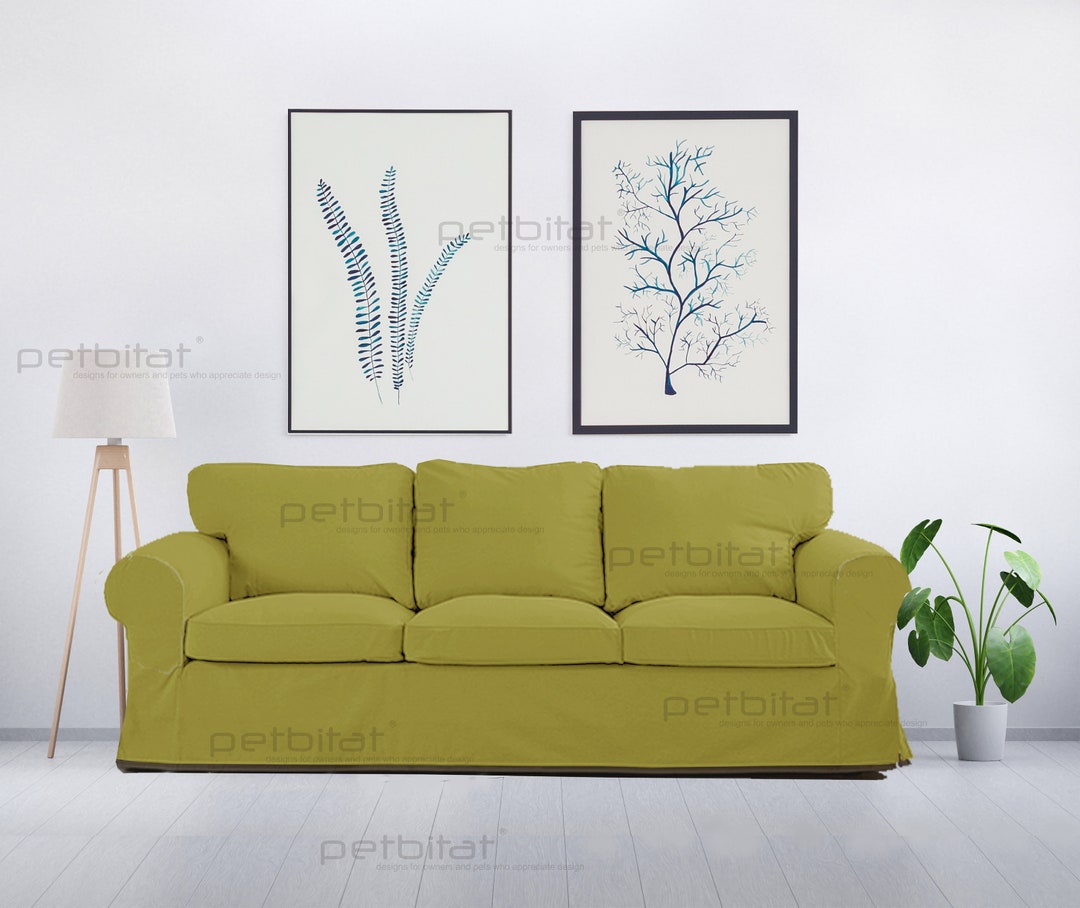 Cover for Ektorp 3.5 Seat Sofa, Custom Made Cover to Fit Ektorp 3.5