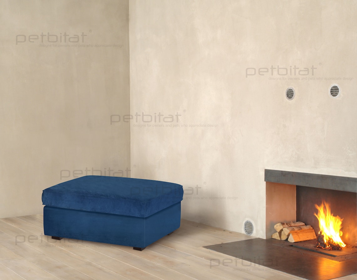 Kivik Ottoman Cover Custom Made Covers to Fit Kivik Footstool Etsy