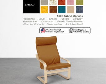 Poang Cover, Poang Chair Cover, Poang Slipcover, Poang Chair Slipcover, Poang Replacement Cover, Custom Made