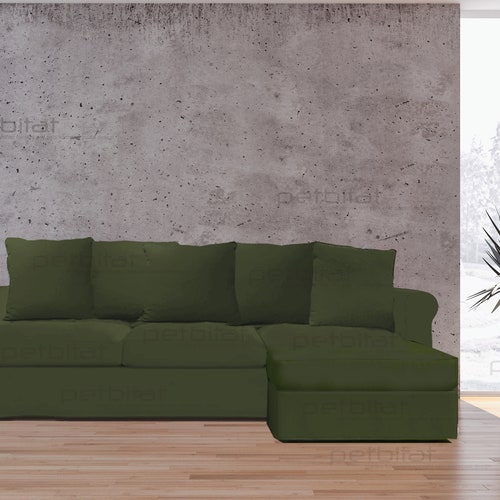 Gronlid Cover Ikea Gronlid 3 Seat Sofa W/ Chaise Cover Etsy