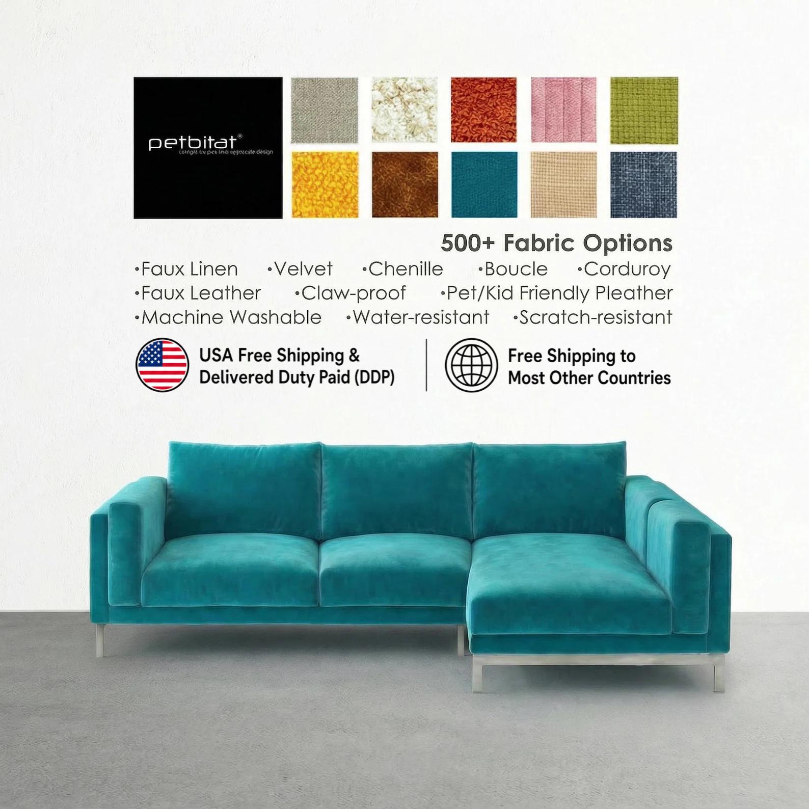 Nockeby Sofa Cover, Custom Made Covers to Fit Nockeby 3 Seat With