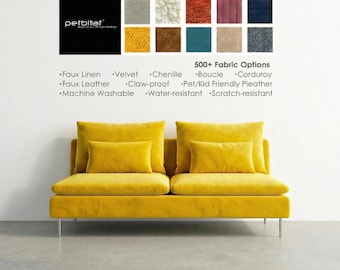 Soderhamn Cover, Custom made Soderhamn 3 Seat sofa Cover, Soderhamn Sectional Sofa Cover, Soderhamn Replacement Cover, Green Soderhamn