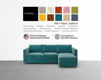 Finnala Sofabed with Chaise Covers, Custom made covers to fit Finnala Sofabed with Chaise, Replacement Cover, Slipcover