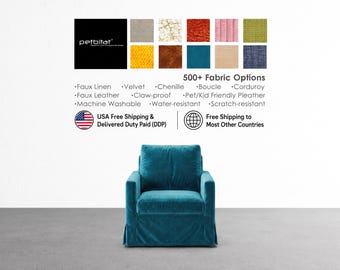 SALTSJÖBADEN Rocking and Swivel Armchair Cover, Custom Made cover to fit SALTSJÖBADEN Rocking and Swivel Armchair, Replacement Slipcover
