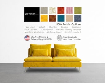 Soderhamn Cover, Custom made Soderhamn 3 Seat sofa Cover, Soderhamn Sectional Sofa Cover, Soderhamn Replacement Cover, Green Soderhamn