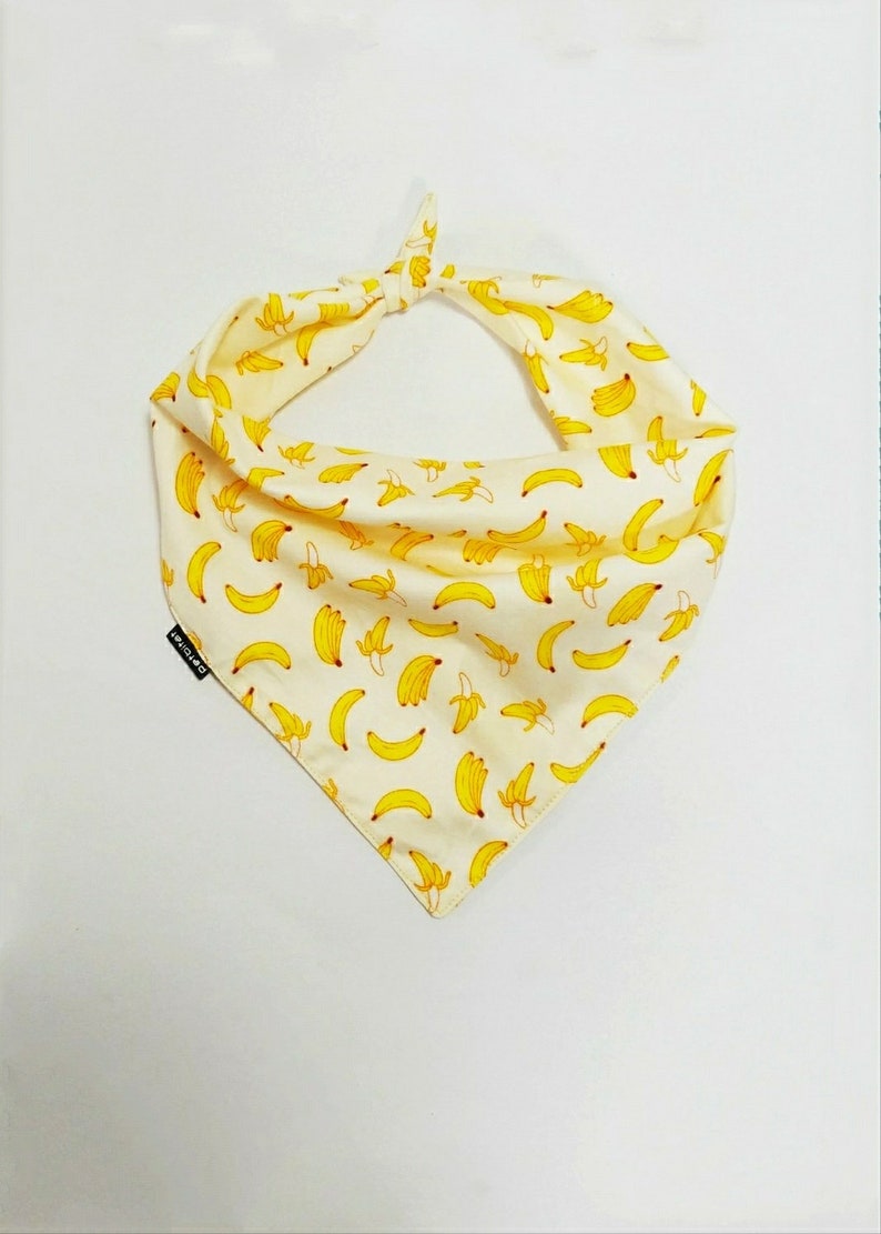 Banana Dog Bandana Banana Cat Bandana Banana Pet Bandana Etsy