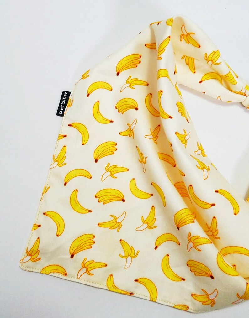 Banana Dog Bandana Banana Cat Bandana Banana Pet Bandana Etsy