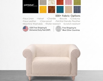 Custom Made Cover for Viskafors 1.5 Seat Armchair, Replacement Cover, Slipcover