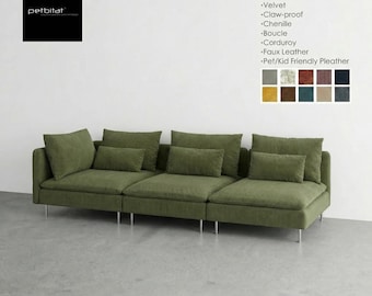 SODERHAMN 4-seat sofa, Custom cover to fit SODERHAMN 4-seat sofa, Replacement Cover