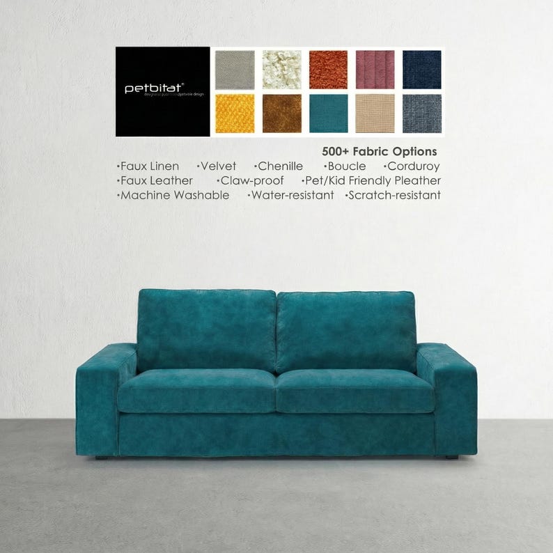 Kivik Cover, KIVIK 3 Seat Sofa Cover, Custom Made Covers to fit Kivik 3 Seat Sofa Cover, Kivik Replacement Cover, Kivik Slipcover