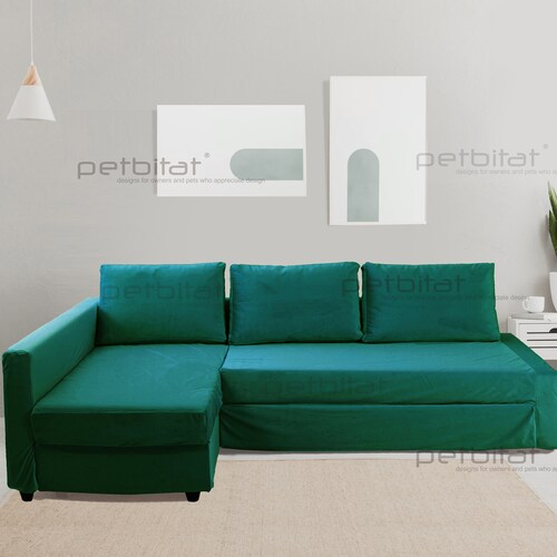 FRIHETEN Corner Sofa Bed Cover Slipcover Hand Made With Etsy