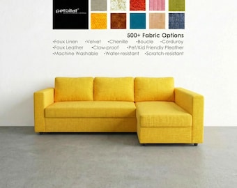 Manstad Cover, Cover for MANSTAD Corner Sofa-bed with Storage, Custom Made Slipcover to fit Manstad Sofa, Manstad Sofa Cover