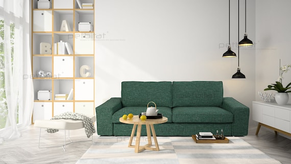 Ikea Kivik 3 Seat Sofa Cover, How To Put On Kivik Sofa Cover