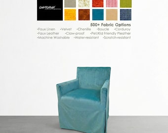 NILS Armchair, Custom made cover to fit NILS Armchair, Nils Long-skirt cover, Nils Dining Chair, Replacement Cover, Slipcover