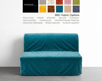 LYCKSELE 2-Seat Sofa-Bed Cover, Custom made cover to fit Lycksele 2-Seat Sofa-bed, Replacement Cover, Slipcover