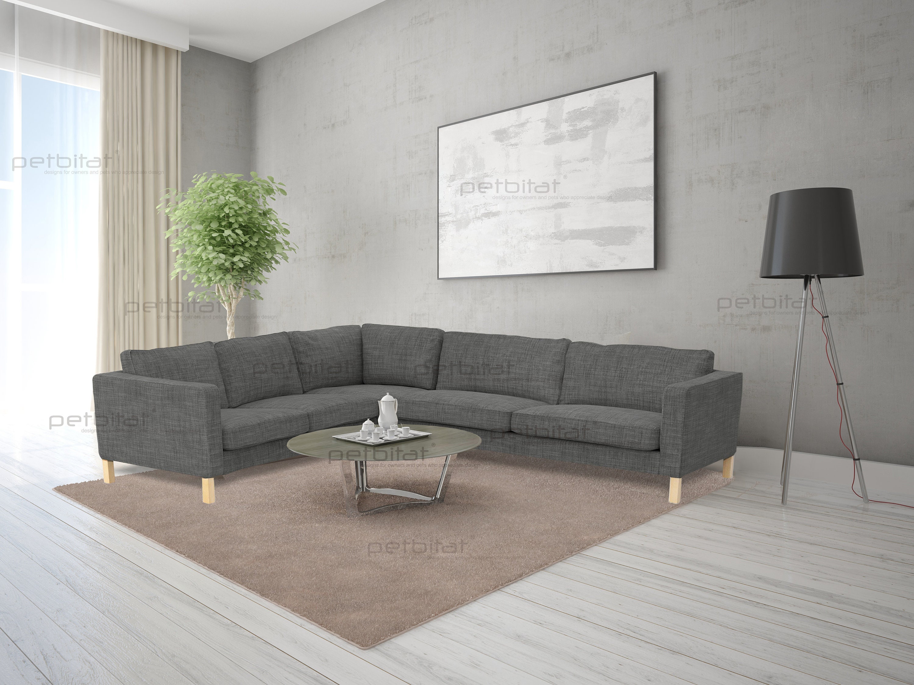 Karlstad 2+3/3+2 Custom Replacement Cover, Custom made Cover to fit Karlstad 2+3/3+2 Corner Sofa, Karlstad Sofa, Karlstad Couch, Slipcover