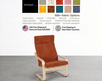 Poang Cover, Poang Chair Cover, Poang Slipcover, Poang Chair Slipcover, Poang Replacement Cover, Custom Made