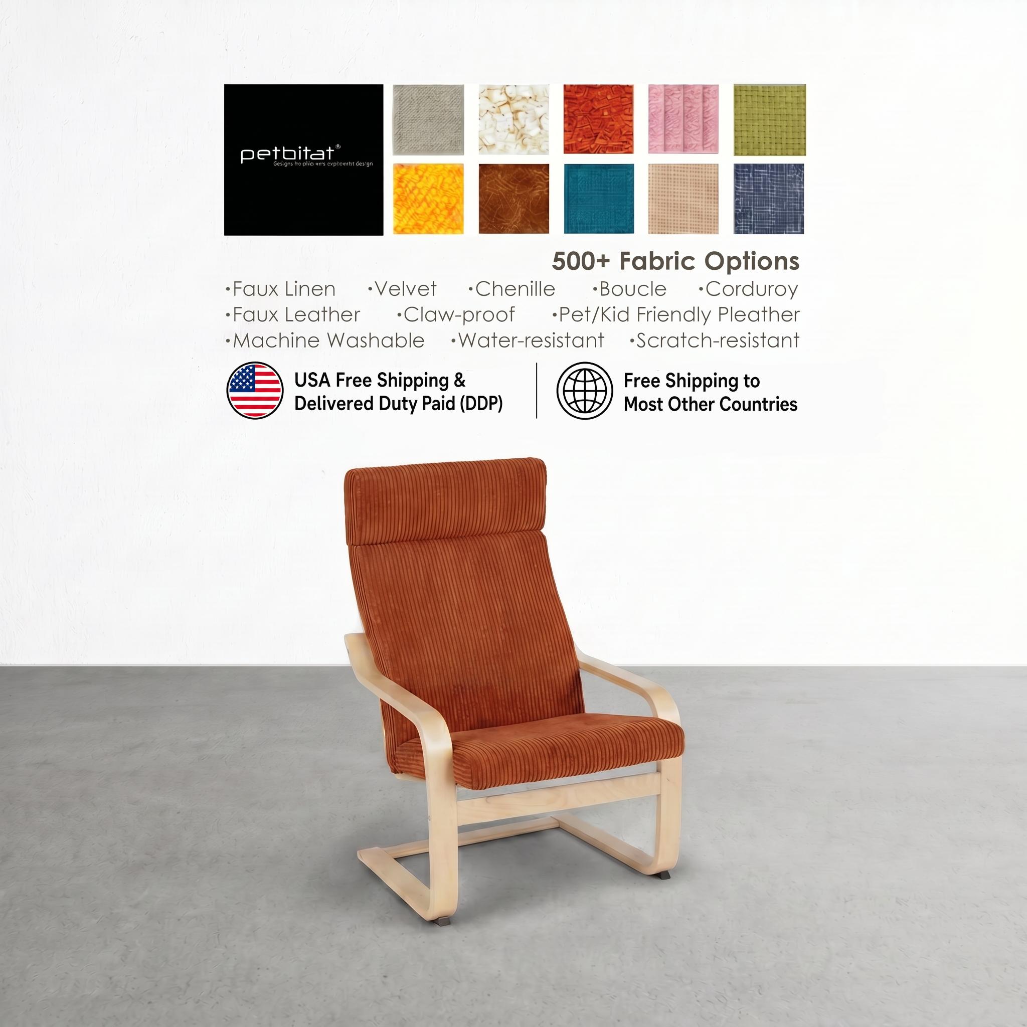 Replacement ikea poang chair cushion - Etsy 日本