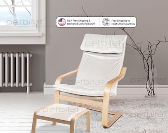 Poang Cover, Poang Chair Cover, Poang Slipcover, Poang Chair Slipcover, Poang Replacement Cover, Custom Made