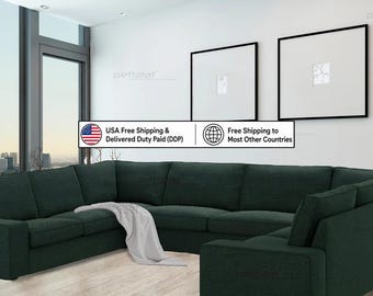 Kivik Cover, Custom made covers to fit Kivik, Kivik Sectional Sofa Cover, Kivik Replacement Cover, Kivik Sofa Cover, Kivik Slipcover, Kivik