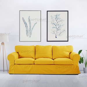 Ektorp Cover, Custom made covers to fit Ektorp 3 Seat Sofa Cover, Ektorp Slipcover, Ektorp Replacement Cover, Ektorp Slipcover, Sofa Cover