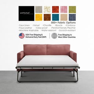 HYLTARP Sleeper Sofa Cover, Custom Made Cover to fit Hyltarp Sleeper Sofa (195cm=76 3/4 " width)