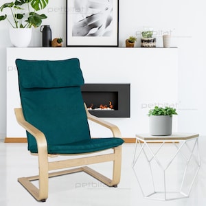 Poang Cover, Poang Chair Cover, Poang Slipcover, Poang Cover, Poang Ottoman Slipcover, Poang Replacement Cover, Custom Made