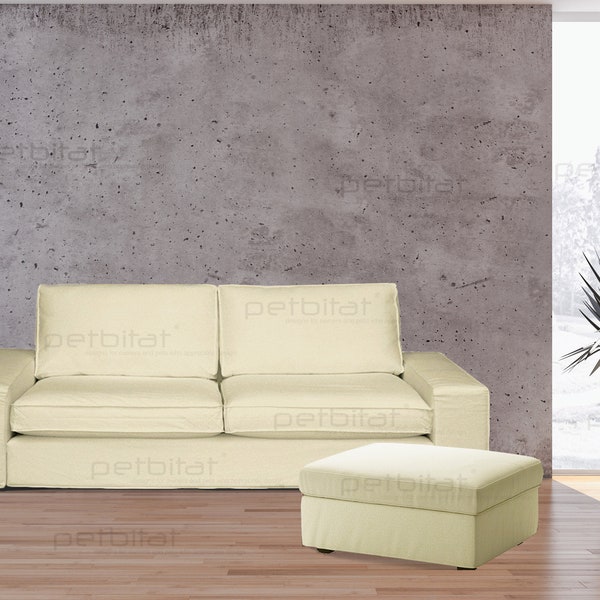 Kivik 2 Seat Sofa Cover, Custom Made covers to fit Kivik Loveseat, Kivik Replacement Cover, Kivik Slipcover, Kivik Sofa Cover, Kivik Couch