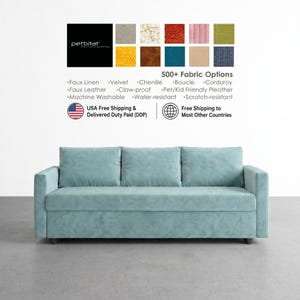 FRIHETEN 3 Seat Sofa Covers, Custom made sofa covers for FRIHETEN 3-Seat Sofa-Bed, Friheten three seat sofa bed covers