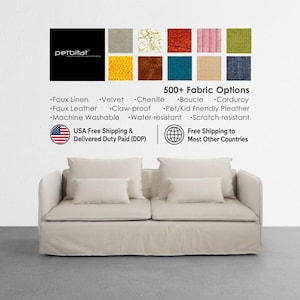 Soderhamn Cover, Custom made Soderhamn Sofa Cover with Long Skirt, Soderhamn Sectional Sofa Cover, Replacement Cover, Slipcover