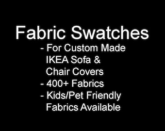 Fabric Swatches for Custom Sofa Cover for Ikea Friheten, Ektorp, Kivik, Soderhamn, Karlstad, Vimle, Finnala, Poang, Nockeby, Uppland etc.