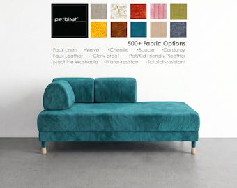 FLOTTEBO Sofa-bed Cover, Custom Made Cover for Flottebo Sofa-bed, Flottebo Replacement Cover, Slipcover, Handmade Cover (120cm depth)