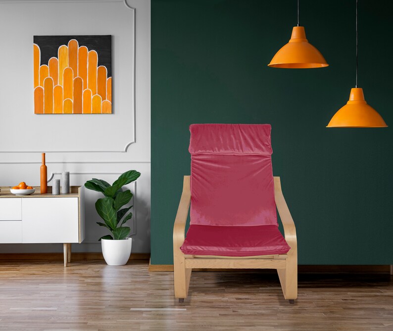 Poang Cover Ikea Poang Chair Cover Ikea Poang Slipcover Etsy