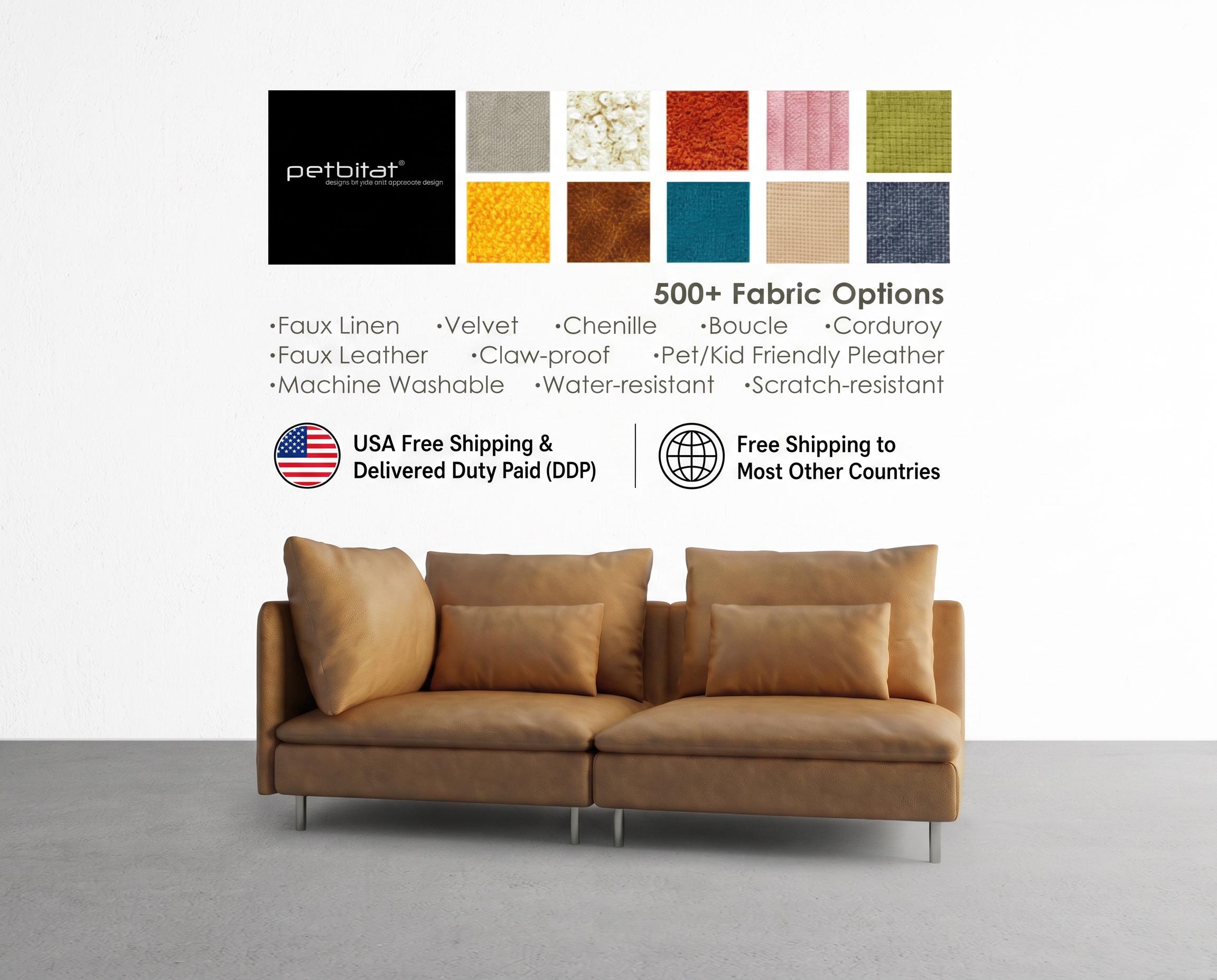 SODERHAMN Cover, Custom Made Cover for Soderhamn 2 Seat Sofa With