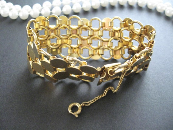 Chain Link Cuff Bracelet - image 1