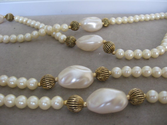 BAROQUE PEARL Opera Necklace - image 1