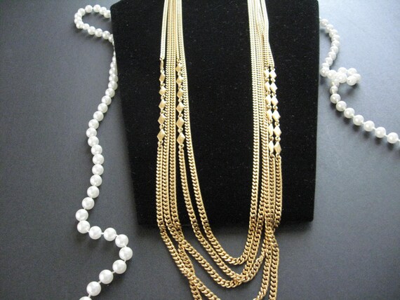 MONET Multi Chain Necklace