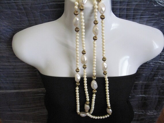 BAROQUE PEARL Opera Necklace - image 2