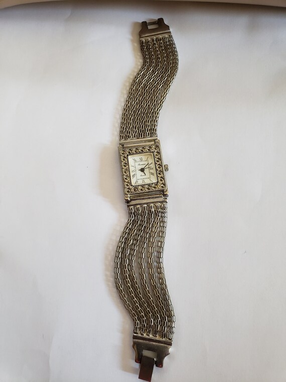 Vtg Ronica Victorian Deco Ladies Wrist Watch - image 3