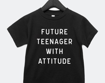 Future Teenager with Attitude Infant Toddler Children's T-Shirt - Power Rangers