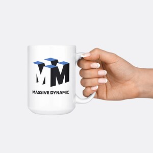 Fringe TV Scifi Show Massive Dynamic Logo Mug Fan Gift Valentines Day Fathers Day Christmas Anniversary image 3